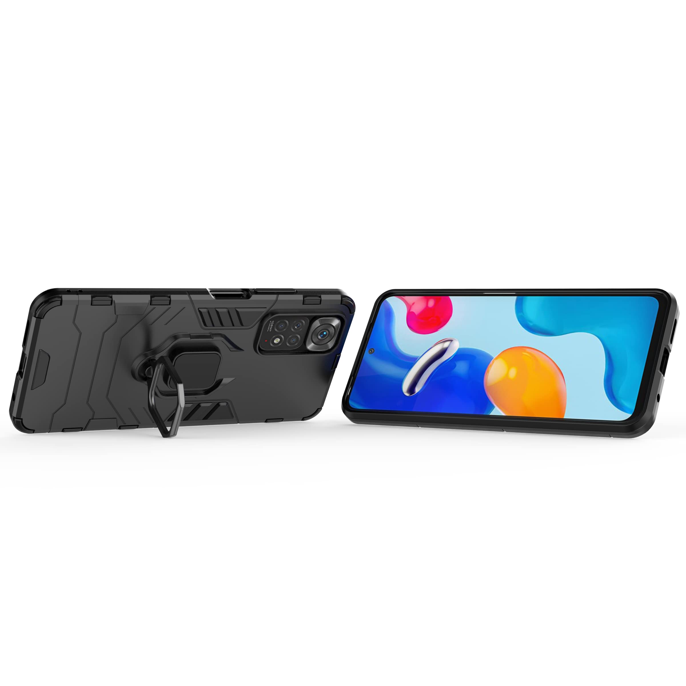 Amazon.co.jp: For Xiaomi Redmi Note 11 ケース 6.43インチ リング